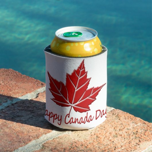 Happy Canada Day Koelbox Canada Souvenir Cooler (Insitu Zwembad)