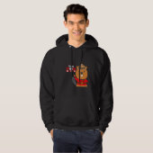 Happy Canada Day Maple Leaf Canada Day Kinder peut Hoodie (Voorkant volledig)