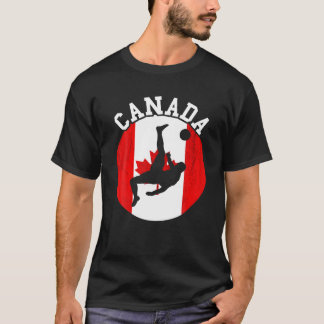 Happy Canada Day Maple Leaf Ottawa Canadezen vervo T-shirt