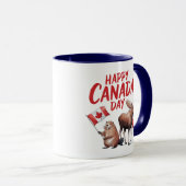 Happy Canada Day Mok (Voorkant rechts)