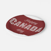 Happy Canada Day Papieren Bordje (Gekanteld)