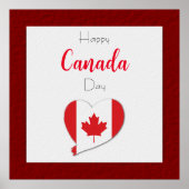 Happy Canada Day Poster (Voorkant)