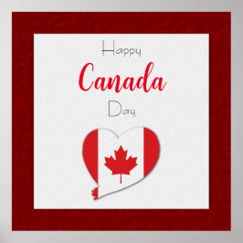 Happy Canada Day Poster
