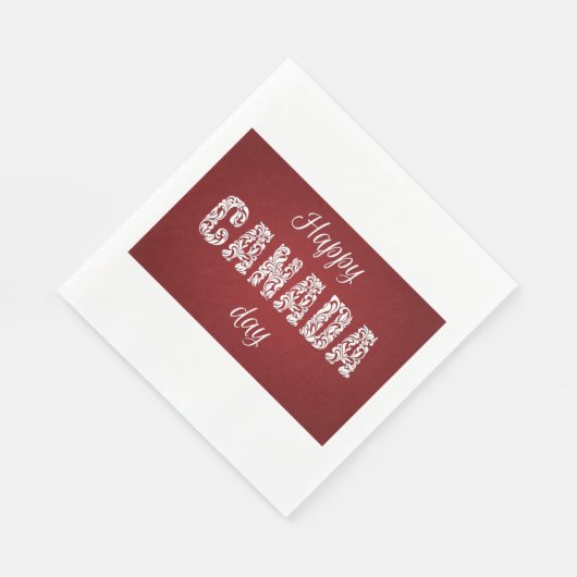 Happy Canada Day Servet (Hoek)