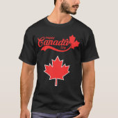 Happy Canada Day T-shirt (Voorkant)