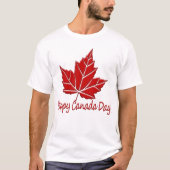 Happy Canada Day T-shirts Souvenir Canada Shirten (Voorkant)