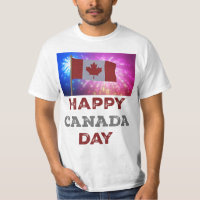 Happy Canada Day vuurwerk