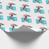 Happy Canada Goose in een Toque Cadeaupapier (Hoek)