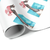 Happy Canada Goose in een Toque Cadeaupapier (Rol Hoek)