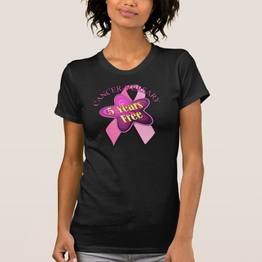 Happy Cancer-herdenking T-shirt (Voorkant)