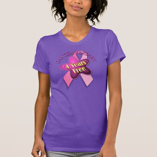 Happy Cancer-herdenking T-shirt (Voorkant)