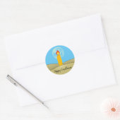 Happy Candlemas Ronde Sticker (Envelop)
