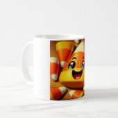 Happy Candy Corn Koffiemok (Voorkant links)