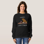 Happy Capitalism Capybara Big Rodent Trui (Voorkant volledig)