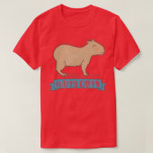 Happy Cappy Retro Capybara T-shirt (Design voorkant)