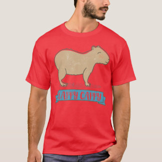 Happy Cappy Retro Capybara T-shirt