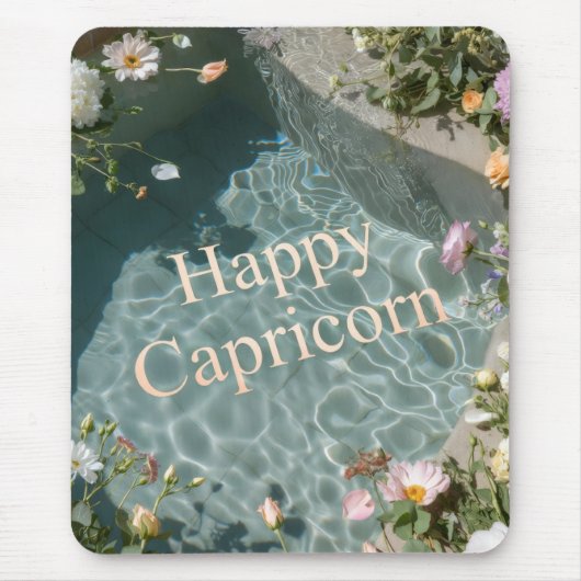 Happy Capricorn MousePad Muismat (Voorkant)