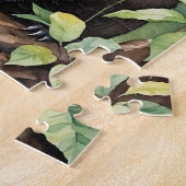 Happy Capybara in Rainforest Wild Animal Legpuzzel (Zijkant)