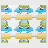Happy Car Wash Cadeaupapier (Vlak)