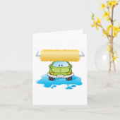 Happy Car Wash Kaart (Gele Bloem)