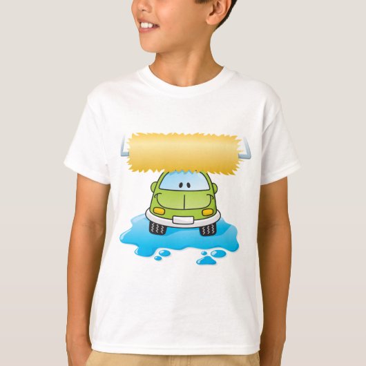 Happy Car Wash T-shirt (Voorkant)