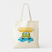 Happy Car Wash Tote Bag (Achterkant)