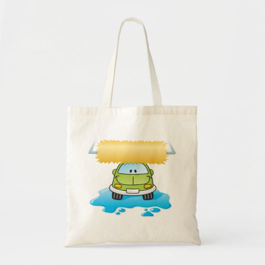 Happy Car Wash Tote Bag (Voorkant)