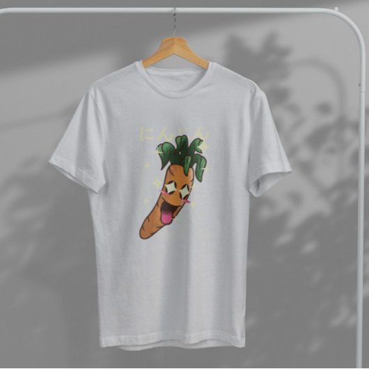 Happy Carrot Kawaii T-shirt