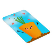 Happy Carrot Magneet (Rechterzijde)