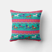 Happy carrousel kussen (Achterkant)