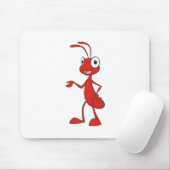 Happy Cartoon Ant Muismat (Met muis)