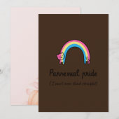 Happy Cartoon Cat | Cute Kawaii Animal Art Kaart (Voorkant / Achterkant)