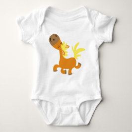 Happy Cartoon Pony Baby apparel Romper