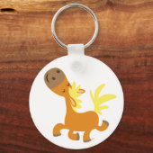 Happy Cartoon Pony sleutelhanger (Voorkant)