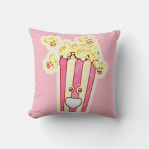 Happy Cartoon Popcorn-personage