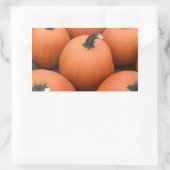 Happy Carving Rechthoekige Sticker (Tas)