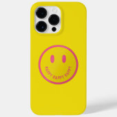 Happy Case-Mate iPhone Case (Achterkant)