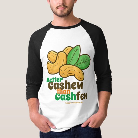 Happy Cashew Dag T-shirt (Voorkant)