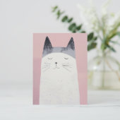 Happy Cat Briefkaart (Staand voorkant)