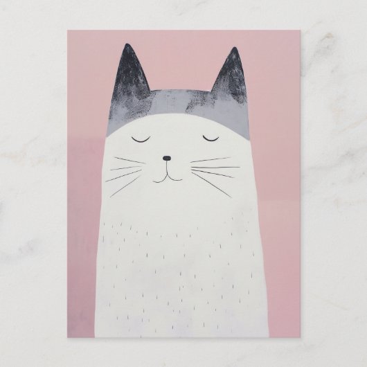 Happy Cat Briefkaart (Voorkant)