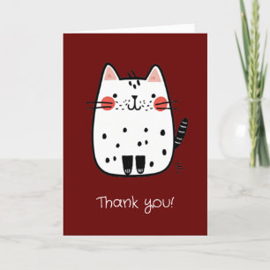Happy Cat - Dank je Kaart