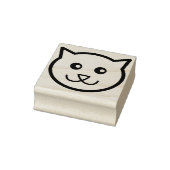 Happy Cat Face Art Stempel (Stempel)