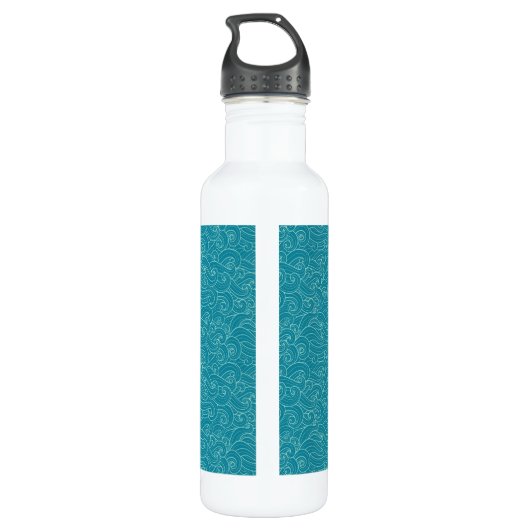 Happy Cat gepersonaliseerd Waterfles (Achterkant)