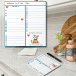 Happy Cat Gepersonaliseerde Planner om te doen Lij Notitieblok<br><div class="desc">Dit lijkt een eenvoudige planner, maar het is veel krachtiger. Het is beknopt genoeg om de avond ervoor of het eerste ding in de ochtend te kunnen voltooien. En het zal u helpen zich te concentreren op wat echt belangrijk is om die dag te bereiken, te beginnen met het identificeren...</div>