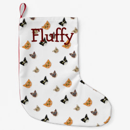 Happy Cat-kop Kleine Kerstsok