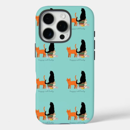 Happy Cat Lady Case-Mate iPhone Case (Achterkant)