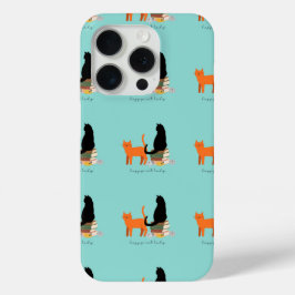 Happy Cat Lady iPhone 15 Pro Case