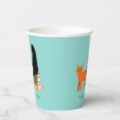 Happy Cat Lady Papieren Bekers (Links)