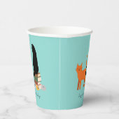 Happy Cat Lady Papieren Bekers (Rechts)