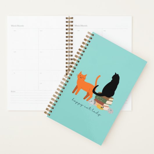 Happy Cat Lady Planner (Display)